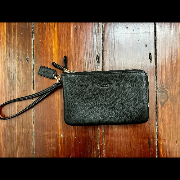 Coach Black Wristlet - Picture 1 of 3